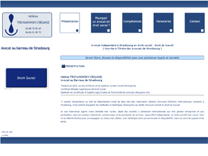 Site d'Avocat en droit du travail � Strasbourg